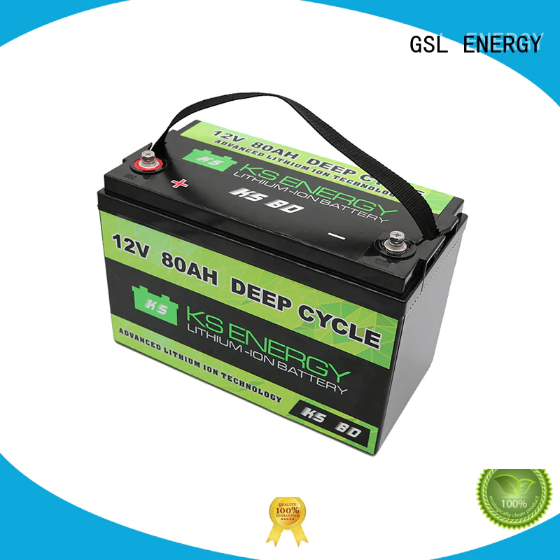 GSL ENERGY advanced technologies dual purpose marine battery for cycles