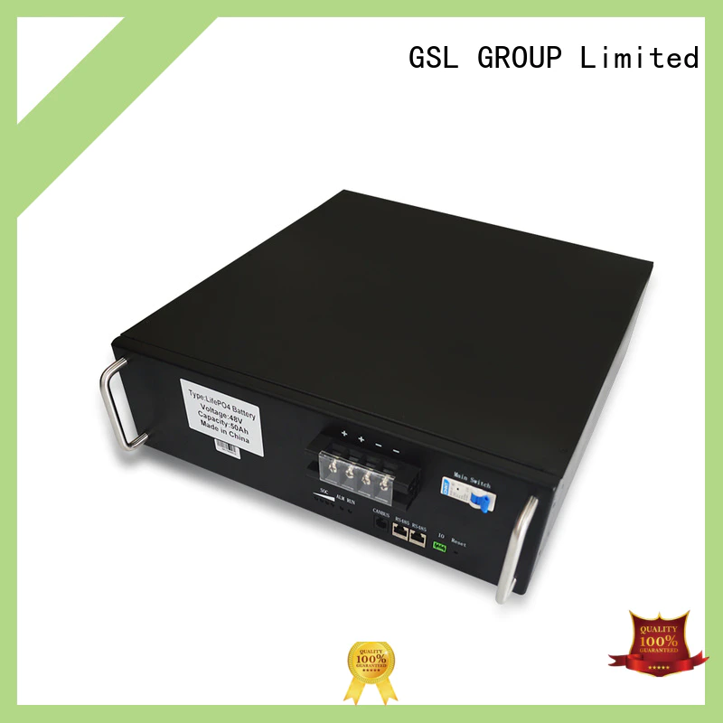 GSL ENERGY widely used lithium ion battery for telecom application bank for home