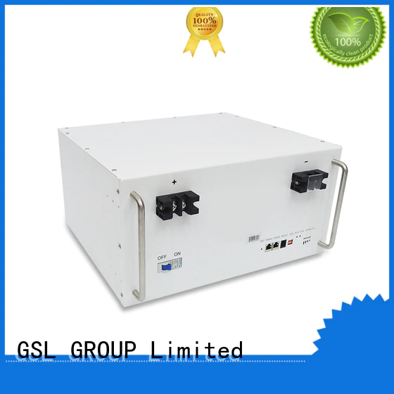 solar lifepo4 battery pack bank for industry GSL ENERGY