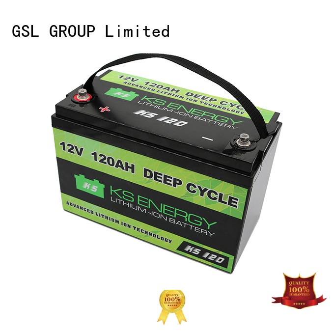 GSL ENERGY 2020 hot-sale lithium battery 12v 100ah free maintainence wide application