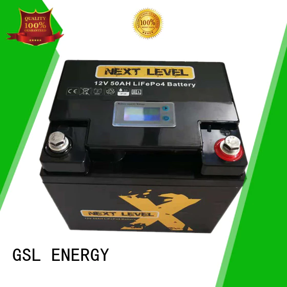 Quality GSL ENERGY Brand li 12v 50ah lithium battery