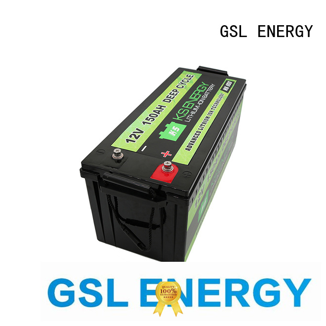 liion lifepo4 battery 12v 200ah bulk production for car GSL ENERGY