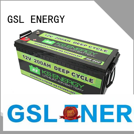 lifepo4 battery pack order now led display GSL ENERGY