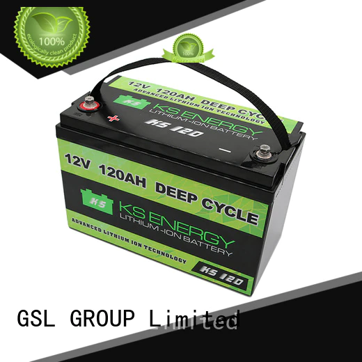Wholesale motorcycle lifepo4 12v 50ah lithium battery GSL ENERGY Brand
