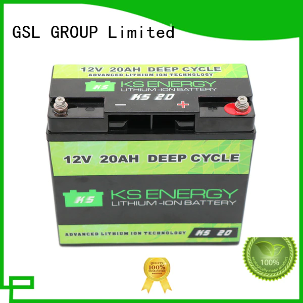 GSL ENERGY advanced technologies 12v 50ah lithium battery supplier led display