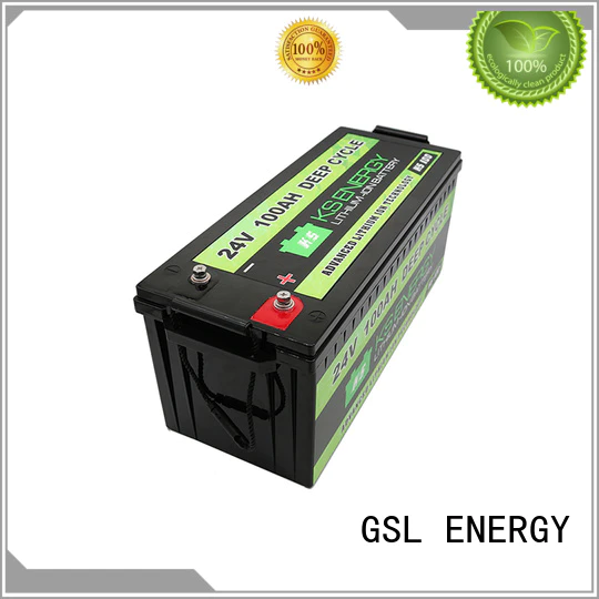 deep cycle 24v lithium ion battery for medical usage GSL ENERGY