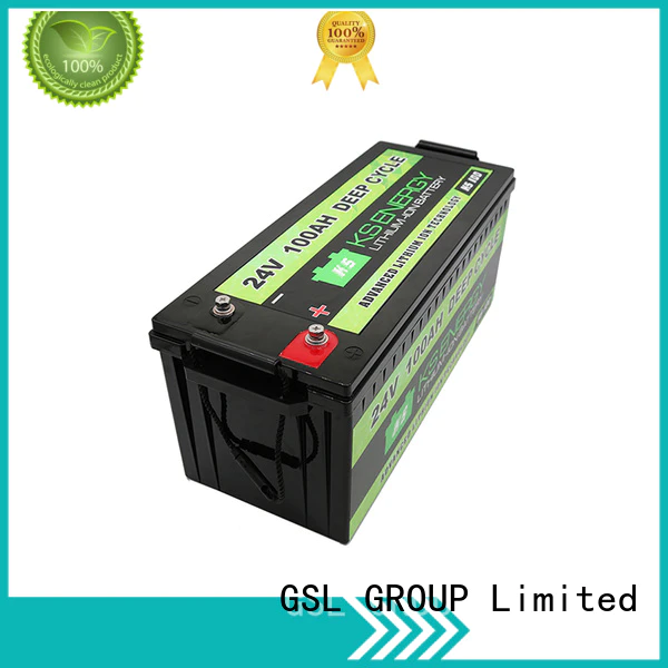 cycle 24V lithium battery ion lithium GSL ENERGY company