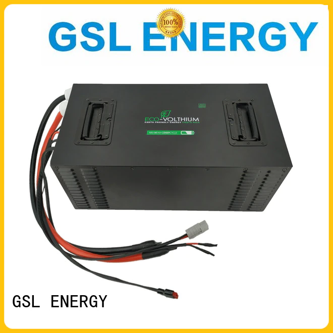 cycle batteries 48v golf cart battery GSL ENERGY manufacture