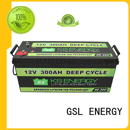 GSL ENERGY lithium battery 12v 100ah bulk production for motorcycle