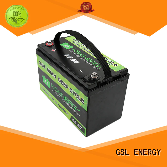 GSL ENERGY lifepo4 24v lithium ion battery for office automation