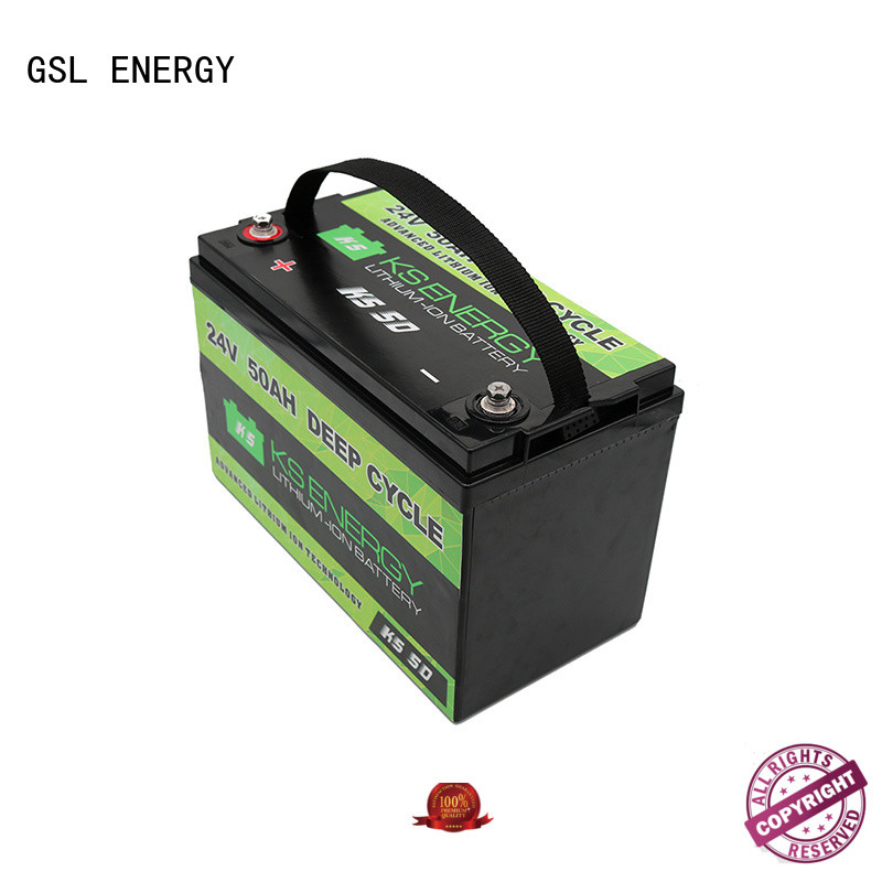 GSL ENERGY 24v lithium ion battery bulk supply large capacity