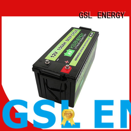 GSL ENERGY lithium battery 12v 100ah industry for camping