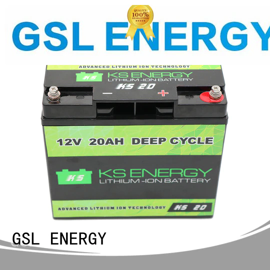 camping marine ion capacity 12v 50ah lithium battery GSL ENERGY