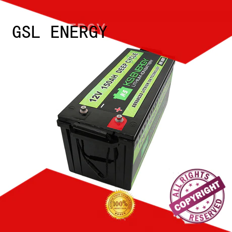 GSL ENERGY lithium battery 12v 300ah bulk production for car