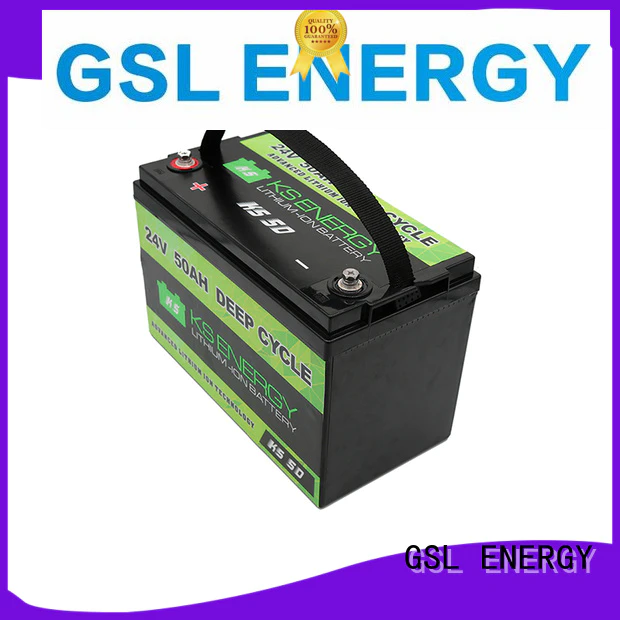 Quality GSL ENERGY Brand 24v li ion battery deep lifepo4