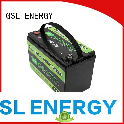 GSL ENERGY Brand pack cycle deep 24v li ion battery lifepo4