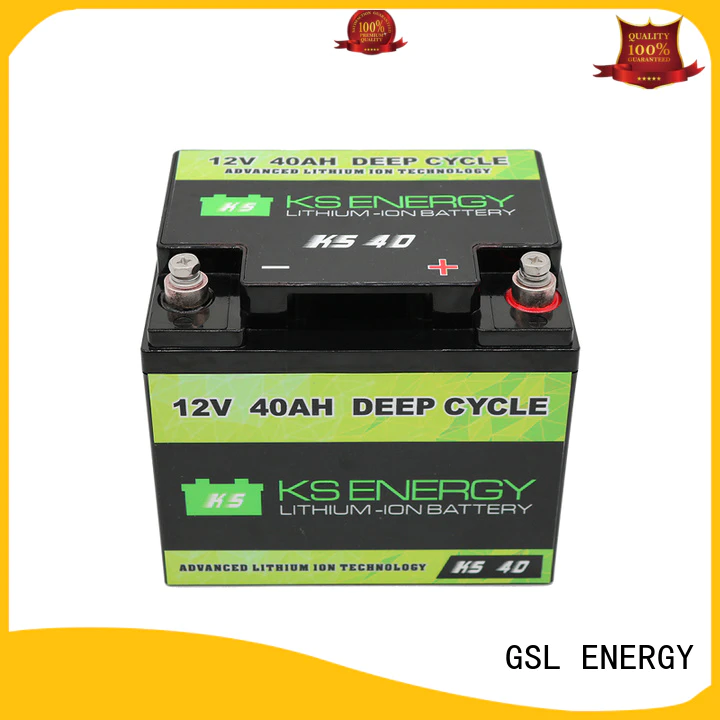 GSL ENERGY storage lithium motorcycle battery for cycles