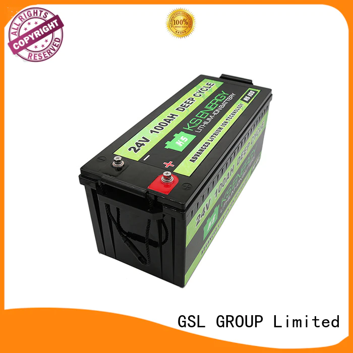 lifepo4 24v lithium ion battery pack free sample for industrial automation GSL ENERGY