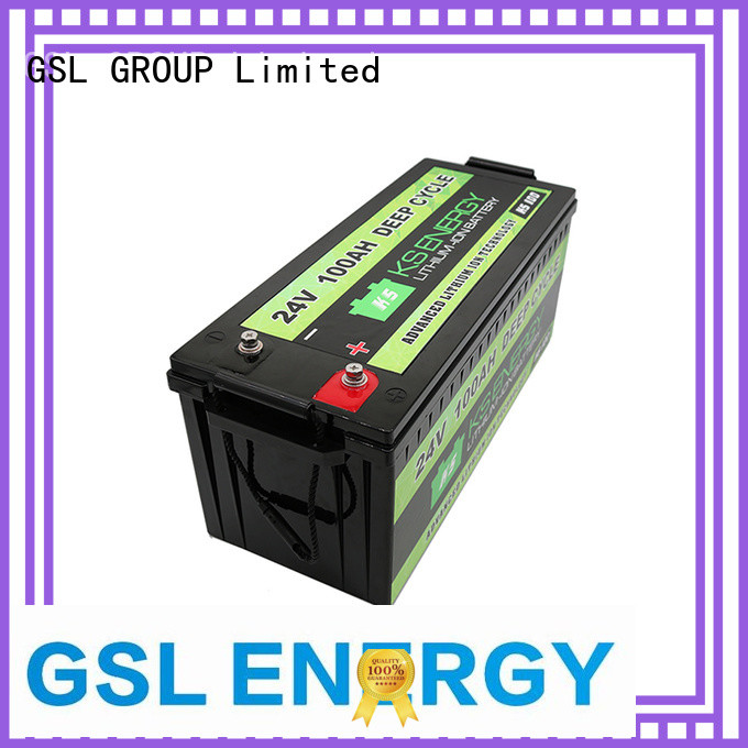 lifepo4 24v lithium ion battery pack deep cycle for medical usage GSL ENERGY