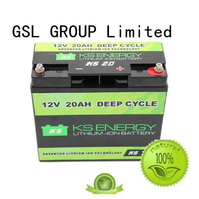led rechargeable 12v 50ah lithium battery GSL ENERGY Brand