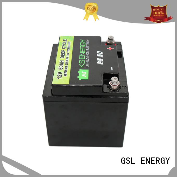 Hot 12v 50ah lithium battery lithium GSL ENERGY Brand
