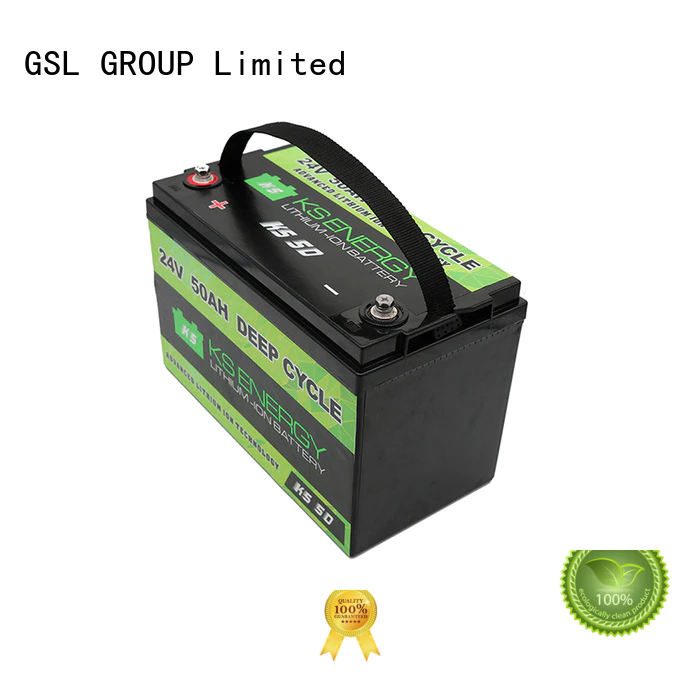 GSL ENERGY solar batterie 24v free sample for instrumentation
