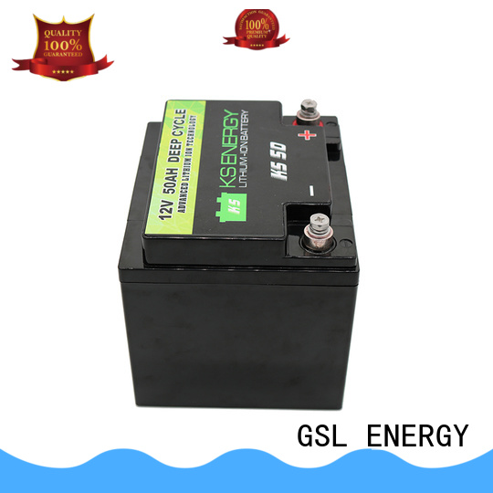 GSL ENERGY lifepo4 battery 12v 100ah customization for camping