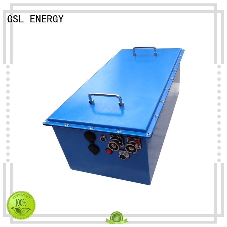 life lifepo4 rickshaw golf cart battery charger batteries GSL ENERGY Brand