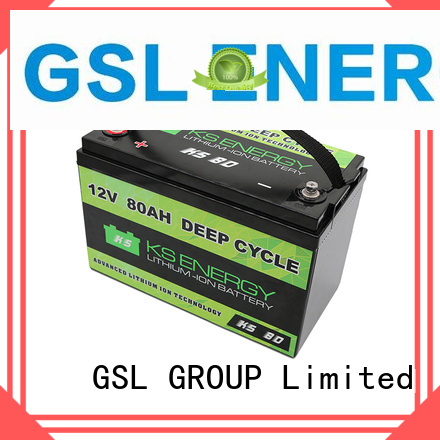 GSL ENERGY Brand deep life cycles 12v 50ah lithium battery manufacture