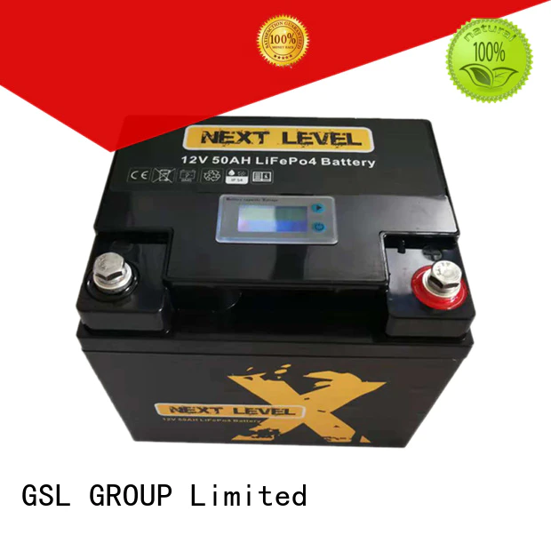 liion ion display 12v 50ah lithium battery GSL ENERGY Brand