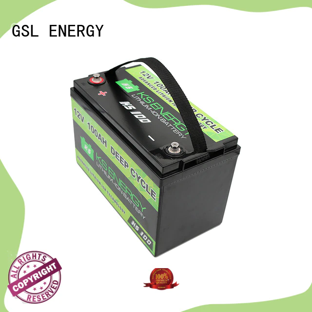 lifepo4 battery 12v free sample for cycles GSL ENERGY
