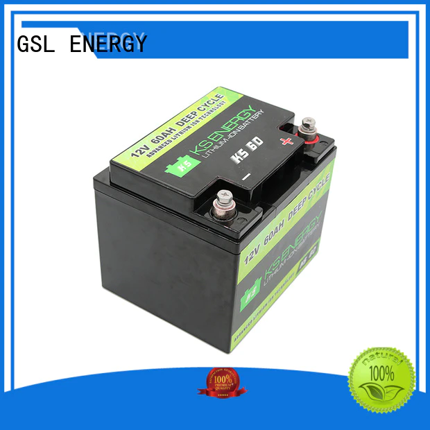 GSL ENERGY Brand marine deep liion battery 12v 50ah lithium battery