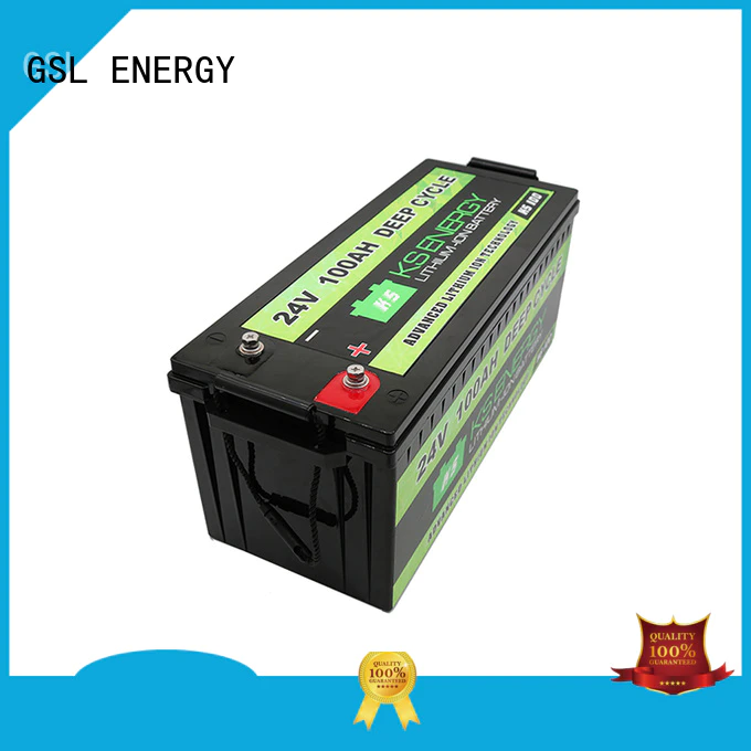 GSL ENERGY rechargeable 24V lithium battery for industrial automation