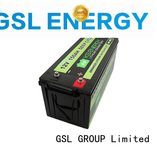 GSL ENERGY lifepo4 battery 12v 200ah industry for camping