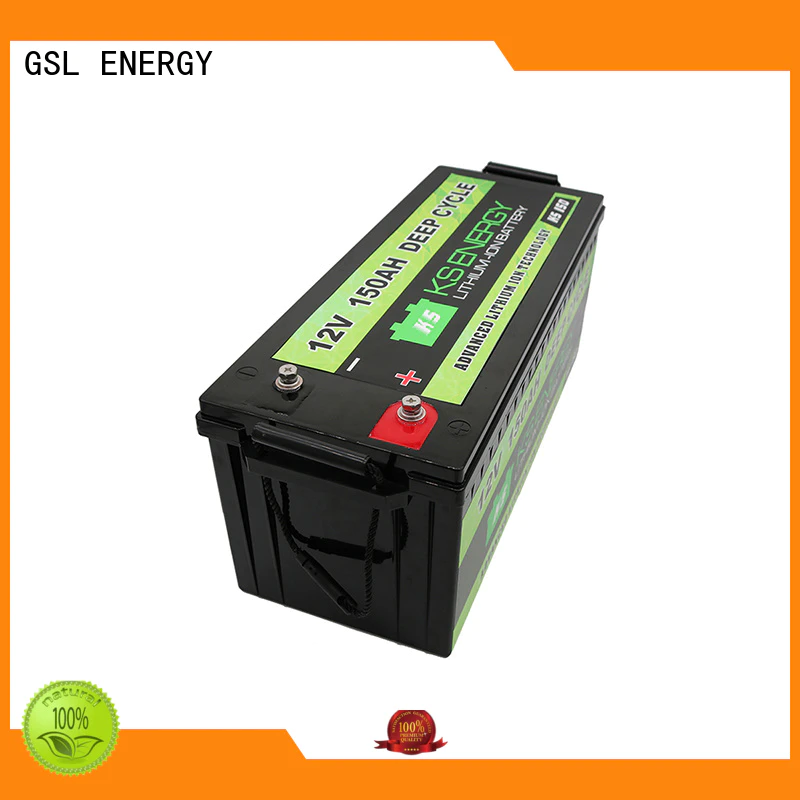GSL ENERGY hot-sale lifepo4 battery 100ah for cycles