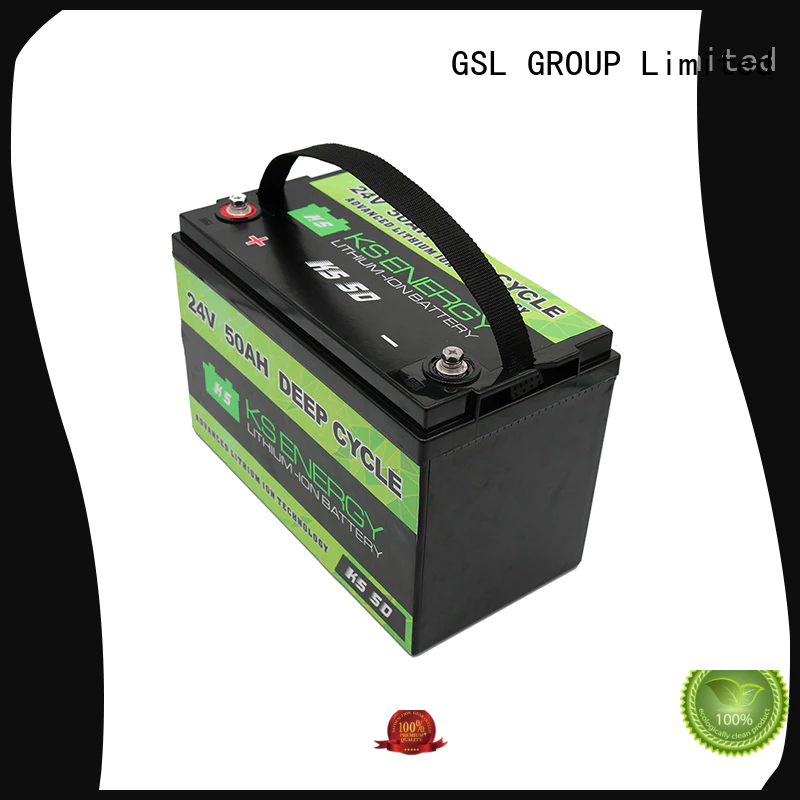 lithium cycle 24V lithium battery ion GSL ENERGY Brand