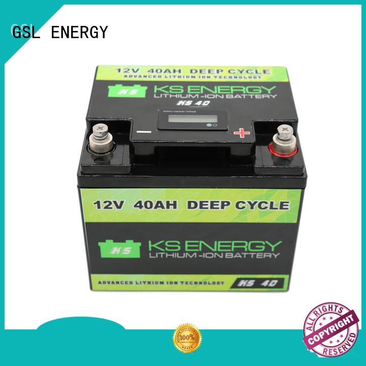 lithium battery 12v 200ah customization for motorcycle GSL ENERGY