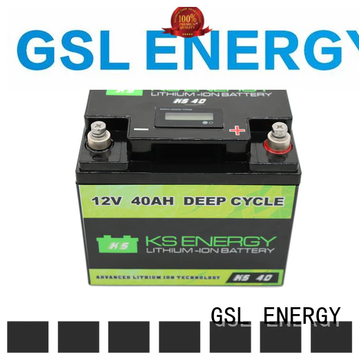 lithium battery 12v 100ah order now led display GSL ENERGY