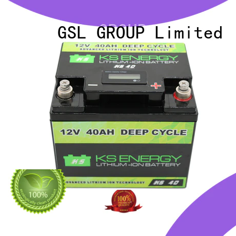 marine ion than rechargeable GSL ENERGY Brand 12v 50ah lithium battery supplier