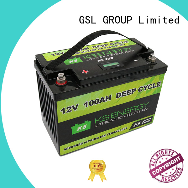 GSL ENERGY deep cycle lithium ion battery 12v 100ah inquire now for car