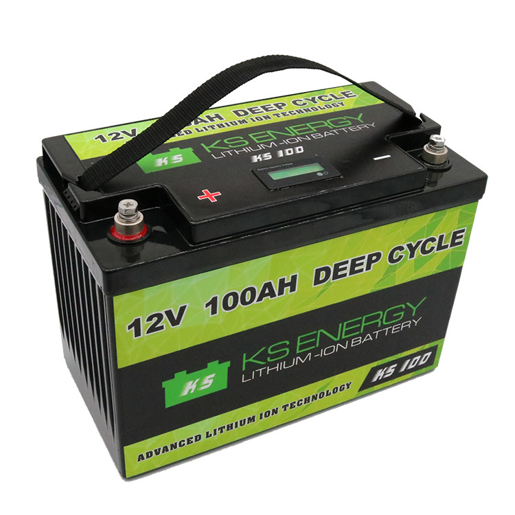 12V 100AH Lithium Battery With LED Capacity Display