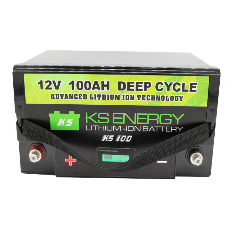 12V 100AH Lithium Battery With LED Capacity Display