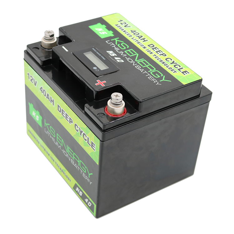 GSL ENERGY-LED Capacity Display Lifepo4 12V 40AH Lithium Ion Battery-1