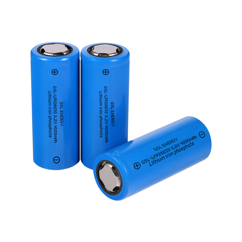 High Power Discharge Rechargeable Lithium Ion 3.2V 4000mAh 26650 LiFePO4 Battery