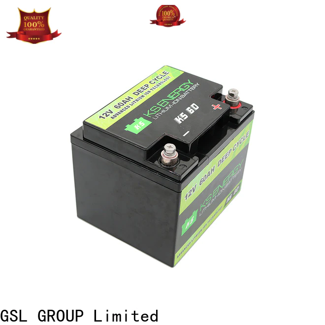 GSL ENERGY lifepo4 battery 12v 100ah short time for camping car