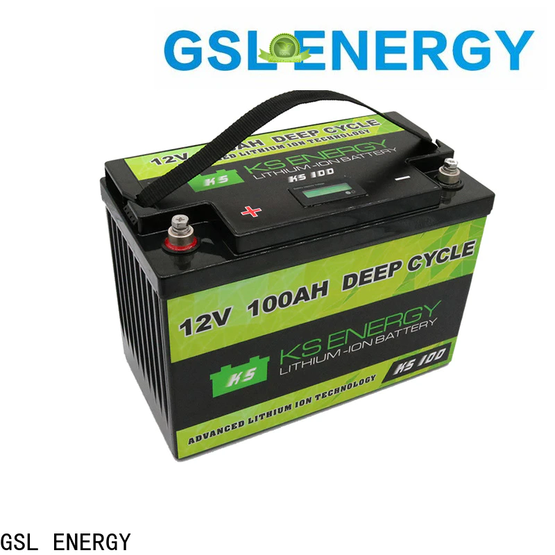 GSL ENERGY lithium battery 12v 300ah high rate discharge wide application