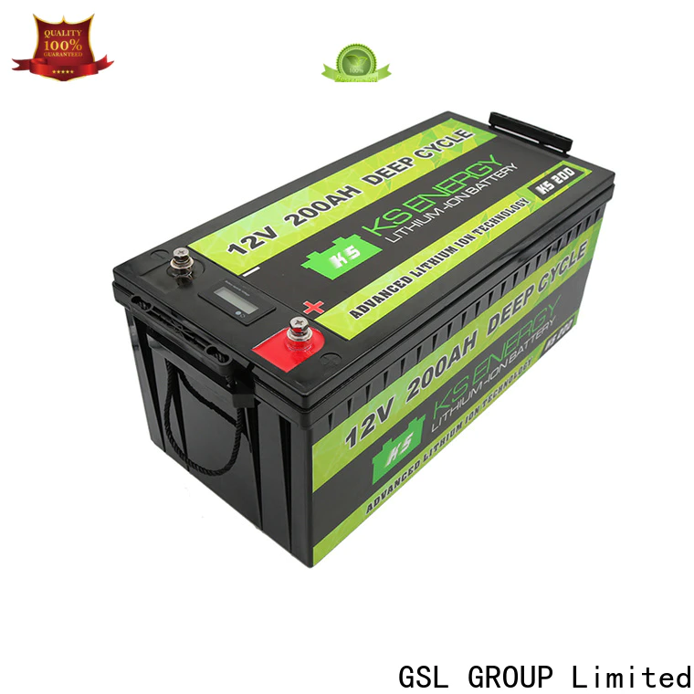 GSL ENERGY quality-assured lifepo4 battery pack free maintainence for camping car