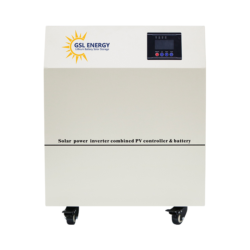All In One LiFePO4 Battery 4800W Off Grid Solar Power System Home