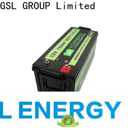 GSL ENERGY quality-assured rv battery free maintainence wide application