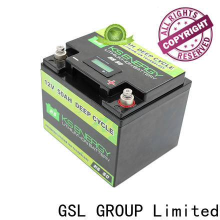 GSL ENERGY lifepo4 battery pack high rate discharge wide application